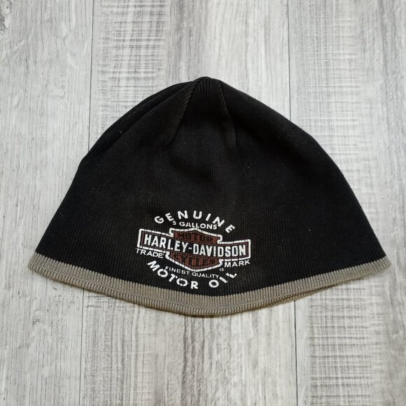 Harley Davidson Reversible Beanie Cap - Picture 2 of 9